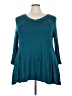 Avenue Teal 3/4 Sleeve Top Size 3X - photo 1