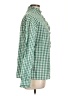 Unbranded Checkered-gingham Green Long Sleeve Button-Down Shirt Size L (estimated) - photo 4