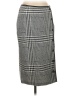 J. McLaughlin Houndstooth Gray Formal Skirt Size S - photo 1