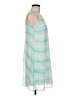 Calvin Klein 100% Polyester Tie-dye Teal Casual Dress Size 6 - photo 4