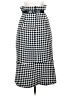 Tracy Reese Houndstooth Black Formal Skirt Size 2 - photo 2