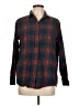 Uniqlo Plaid Black Long Sleeve Button-Down Shirt Size L - photo 1