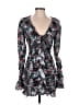 Sincerely Ours 100% Polyester Paisley Black Cocktail Dress Size S - photo 1