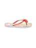Unbranded Tropical Orange Flip Flops Size 4 - 5 - photo 1