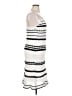 Shein 100% Polyester Stripes White Casual Dress Size 14 - photo 4