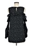 Living Doll 100% Polyester Black Sleeveless Blouse Size M - photo 2
