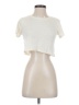 Monrow Ivory Short Sleeve Top Size XS - photo 1