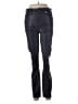 7 For All Mankind Metallic Black Jeans Size 28 waist - photo 1