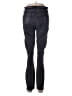 7 For All Mankind Metallic Black Jeans Size 28 waist - photo 2