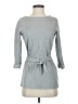 AVA Gray Casual Dress Size XS - photo 1