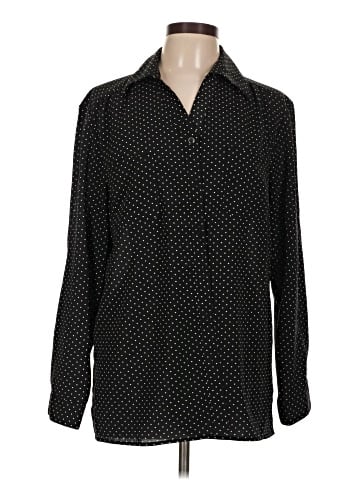 Notations Long Sleeve Button-Down Shirt (view 1)