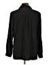 Notations Polka Dots Black Long Sleeve Button-Down Shirt Size L - photo 2