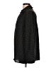 Notations Polka Dots Black Long Sleeve Button-Down Shirt Size L - photo 5