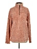 True Grit 100% Polyester Tweed Orange Pullover Sweater Size XS - photo 1