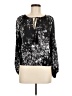 Assorted Brands Black Long Sleeve Blouse Size M - photo 1