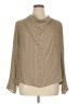 Zara Houndstooth Tan Long Sleeve Blouse Size XL - photo 1