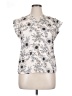 Unbranded Floral Ivory Sleeveless Blouse Size XL - photo 1