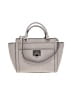 MICHAEL Michael Kors Solid Gray Leather Satchel One size - photo 1