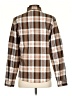 Panhandle Slim 100% Cotton Plaid Brown Long Sleeve Button-Down Shirt Size S - photo 2