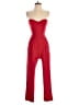 Express Solid Red Jumpsuit Size 0 - photo 1