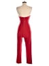 Express Solid Red Jumpsuit Size 0 - photo 2