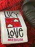 Lucy Love Solid Red Romper Size M - photo 4