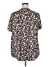 Shein Curve Black Short Sleeve Blouse Size 18 Plus (3) - photo 2