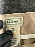 L.L.Bean Solid Tan Khakis Size 18 (tall) - photo 4