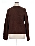 Cosmic Blue Love Brown Pullover Sweater Size 1X - photo 1