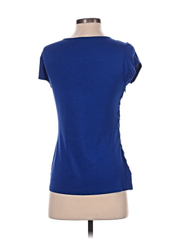 Black Saks Fifth Avenue Short Sleeve Top (view 2)