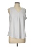 Assorted Brands Silver Gray Sleeveless Blouse Size L - photo 1
