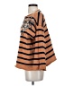 DemyLee 100% Cotton Stripes Brown Pullover Sweater Size S - photo 5