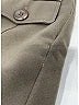 Burberry 100% Polyester Gray Green Formal Skirt Size 27 waist (estimated) - photo 4