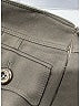 Burberry 100% Polyester Gray Green Formal Skirt Size 27 waist (estimated) - photo 5