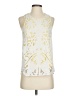 Akemi + Kin White Sleeveless Blouse Size S - photo 1