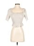 Lulus Ivory Short Sleeve Top Size XS - photo 1