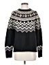 Lucky Brand Chevron-herringbone Black Pullover Sweater Size S - photo 1