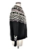 Lucky Brand Chevron-herringbone Black Pullover Sweater Size S - photo 4