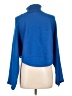 Pink Rose Blue Turtleneck Sweater Size L - photo 2