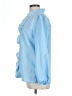 Unbranded Blue 3/4 Sleeve Blouse Size L - photo 5