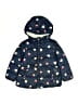 Unbranded 100% Polyester Hearts Blue Snow Jacket Size 4T - photo 1