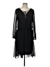Thalia Sodi 100% Polyester Black Casual Dress Size L - photo 1
