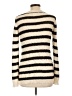 Pink Rose Stripes Ivory Pullover Sweater Size L - photo 2