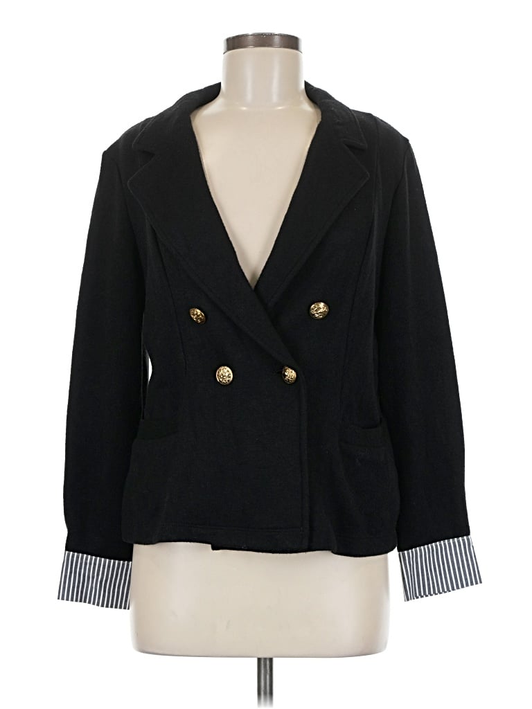 Pre-owned Drew Blazer Jacket In Black