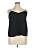 H&M Conscious 100% Polyester Black Sleeveless Blouse Size 14 - photo 1