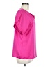 Shein 100% Polyester Pink Short Sleeve Blouse Size 6 - photo 4