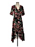 Y.A.S 100% Polyester Floral Black Casual Dress Size S - photo 1