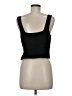Express 100% Polyester Black Sleeveless Top Size M - photo 2