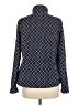 Lands' End 100% Polyester Polka Dots Blue Pullover Sweater Size M - photo 2