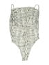 NA-KD Paisley Silver Gray One Piece Swimsuit Size XXS - photo 1